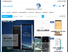 Tablet Screenshot of absolutec.cl